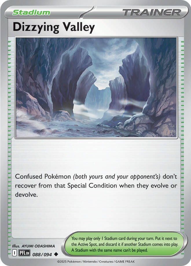 Dizzying Valley (088/094) [Mega Evolution: Phantasmal Flames] | Card Citadel
