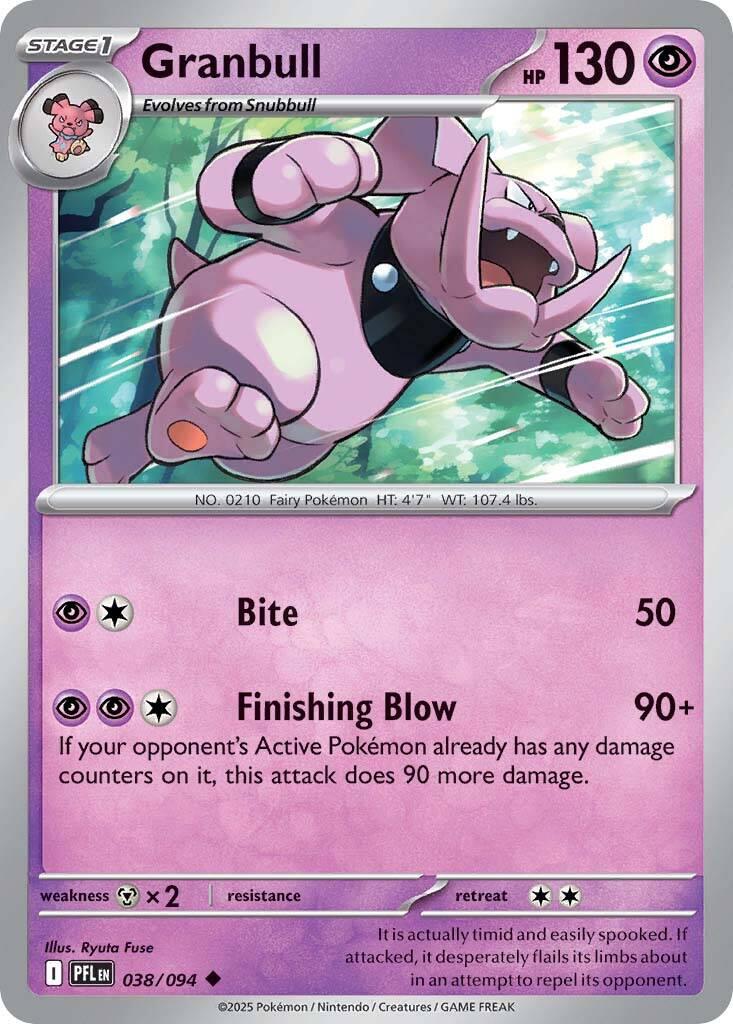 Granbull (038/094) [Mega Evolution: Phantasmal Flames] | Card Citadel