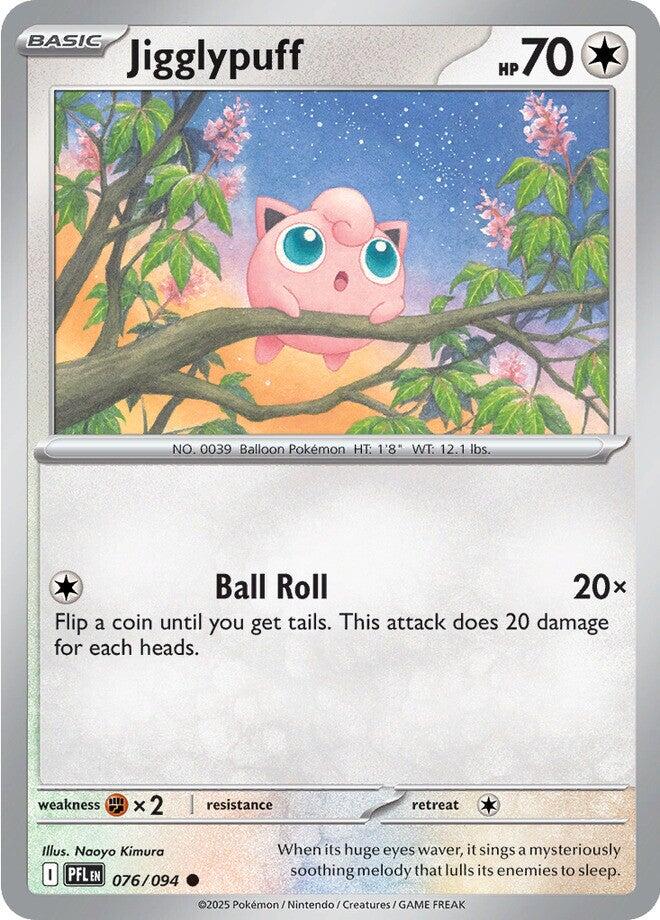 Jigglypuff (076/094) [Mega Evolution: Phantasmal Flames] | Card Citadel
