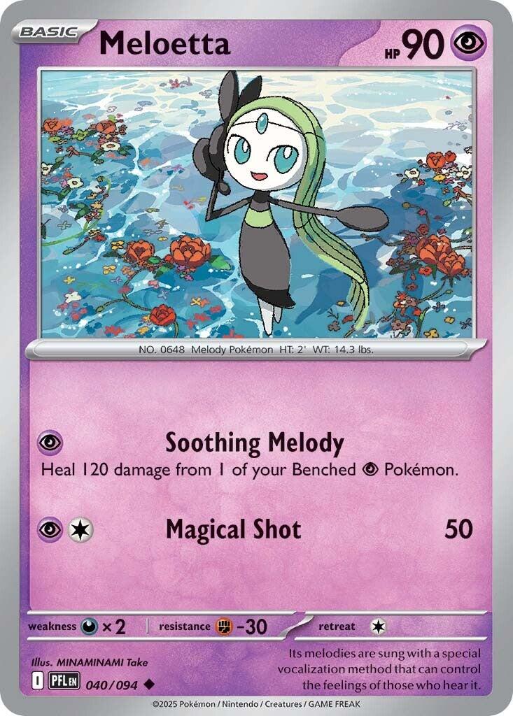 Meloetta (040/094) [Mega Evolution: Phantasmal Flames] | Card Citadel