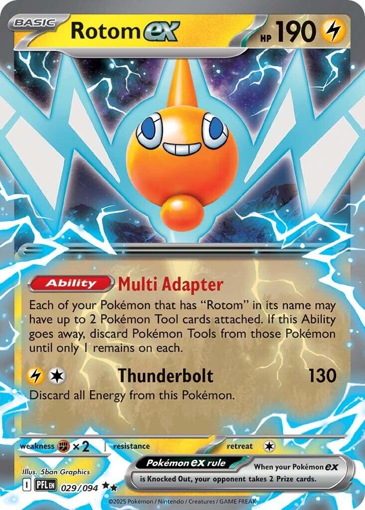 Rotom ex (029/094) [Mega Evolution: Phantasmal Flames] | Card Citadel