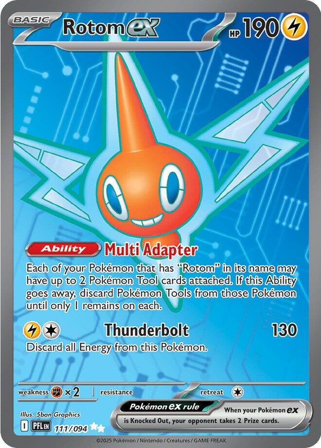 Rotom ex (111/094) [Mega Evolution: Phantasmal Flames] | Card Citadel
