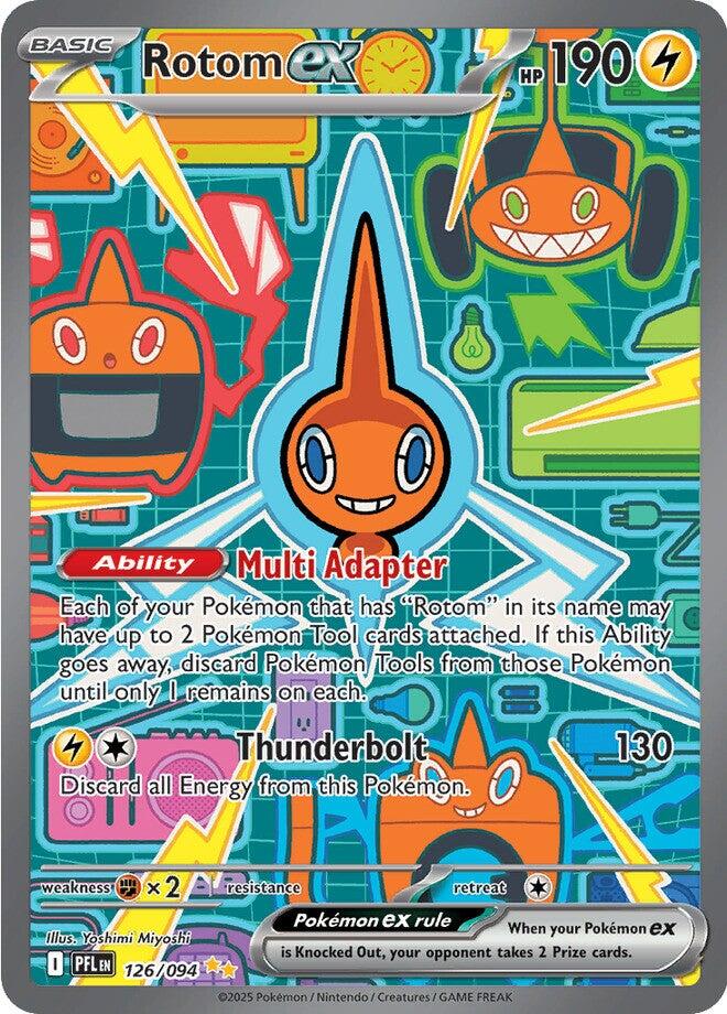 Rotom ex (126/094) [Mega Evolution: Phantasmal Flames] | Card Citadel