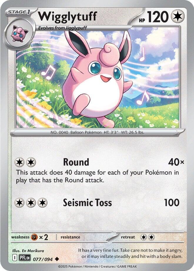 Wigglytuff (077/094) [Mega Evolution: Phantasmal Flames] | Card Citadel