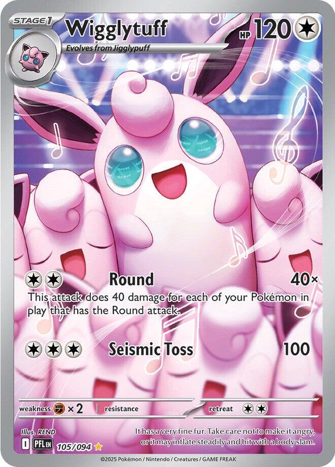 Wigglytuff (105/094) [Mega Evolution: Phantasmal Flames] | Card Citadel