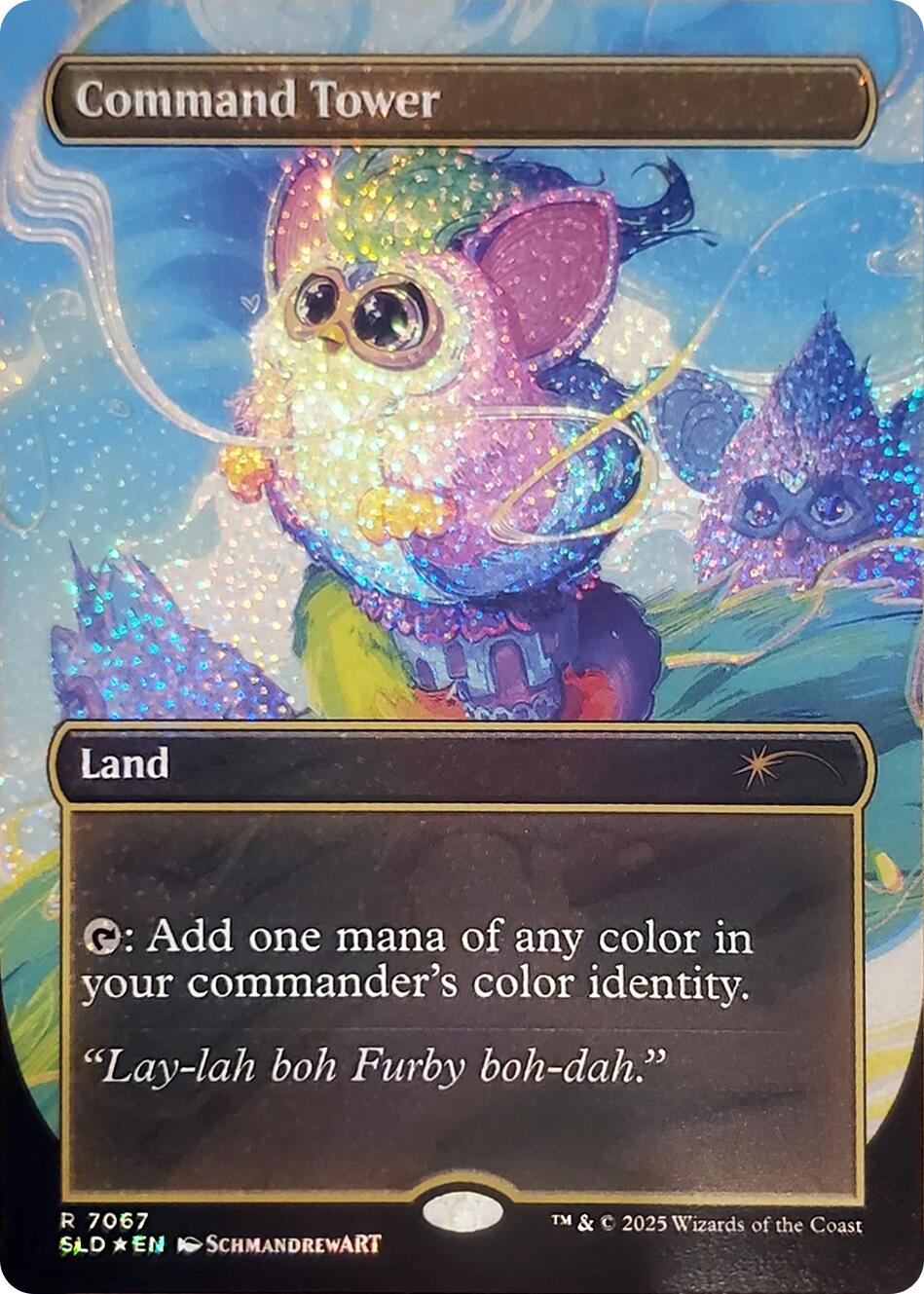Command Tower (7067) (Confetti Foil) [Secret Lair Drop Series] | Card Citadel