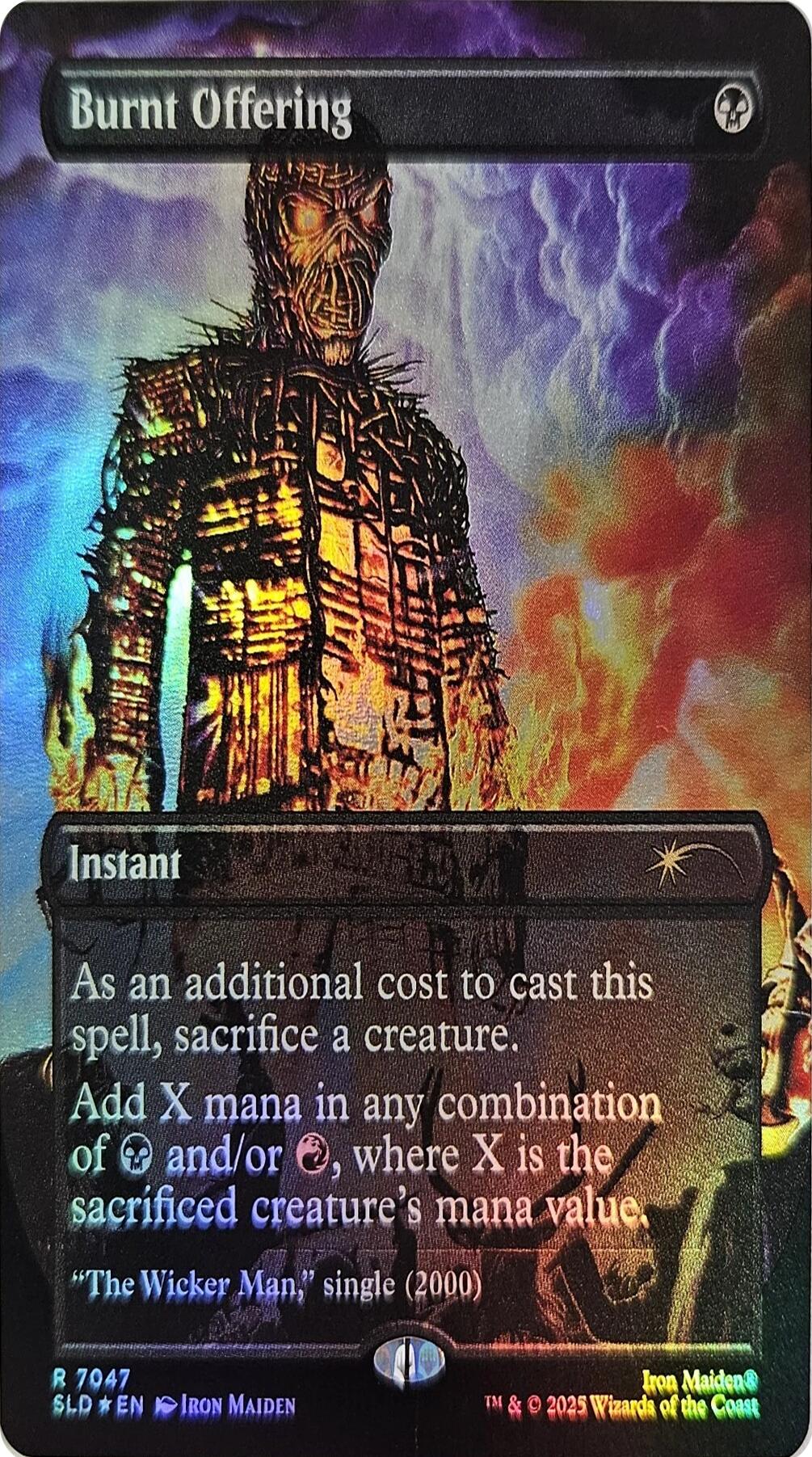 Burnt Offering (Rainbow Foil) [Secret Lair Drop Series] | Card Citadel
