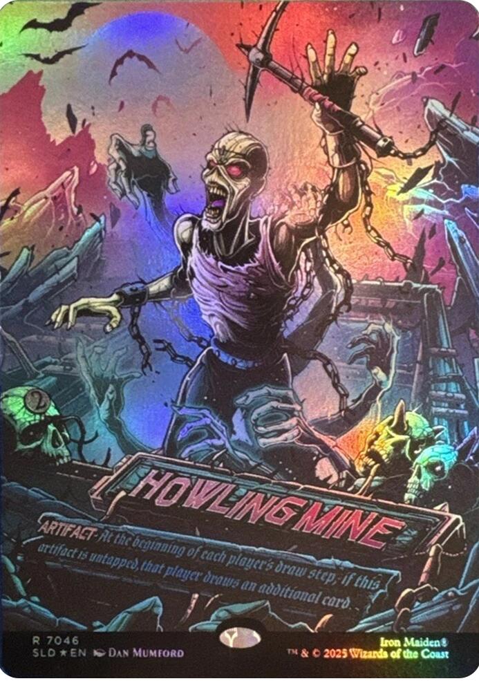 Howling Mine (7046) (Rainbow Foil) [Secret Lair Drop Series] | Card Citadel