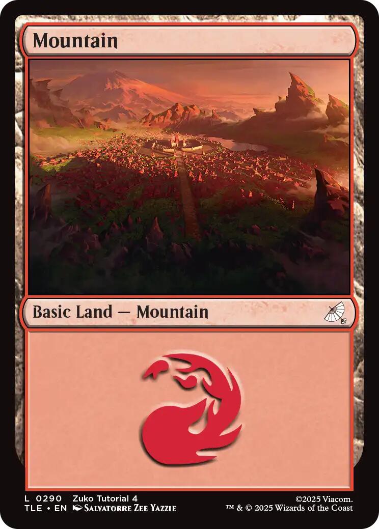 Mountain (0290) [Avatar: The Last Airbender: Eternal-Legal] | Card Citadel