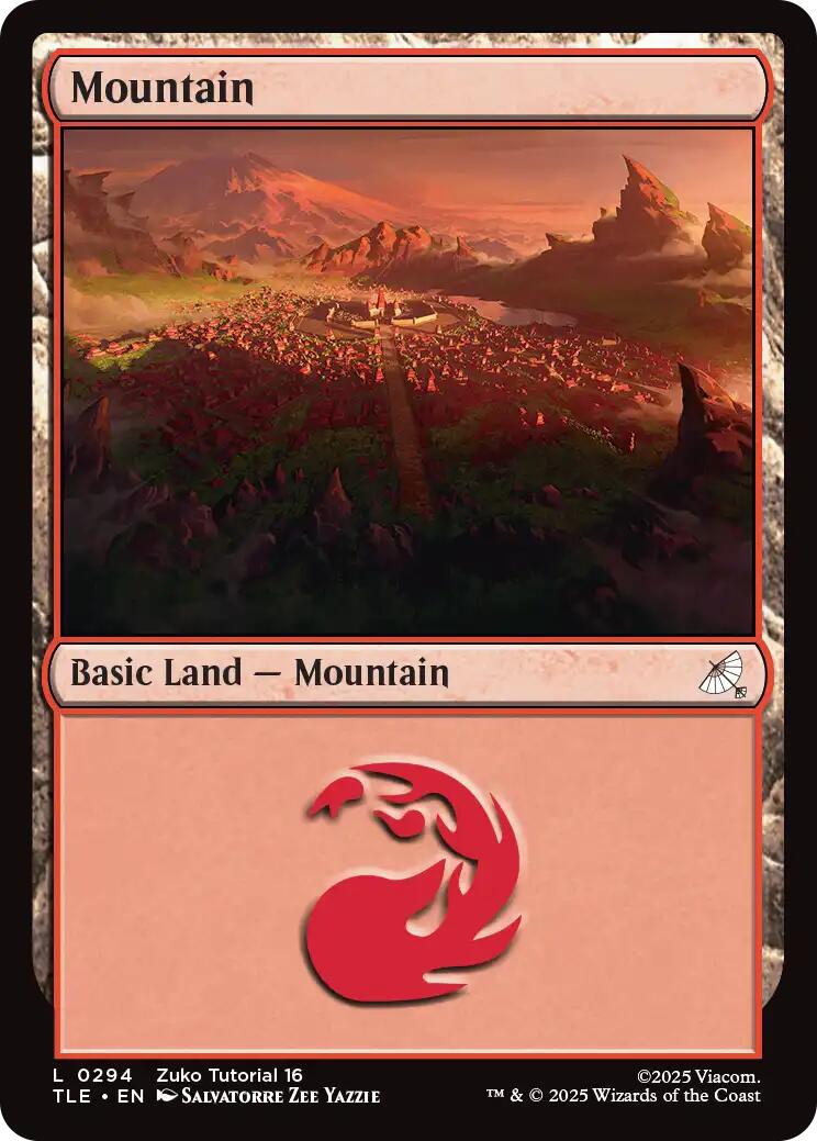 Mountain (0294) [Avatar: The Last Airbender: Eternal-Legal] | Card Citadel