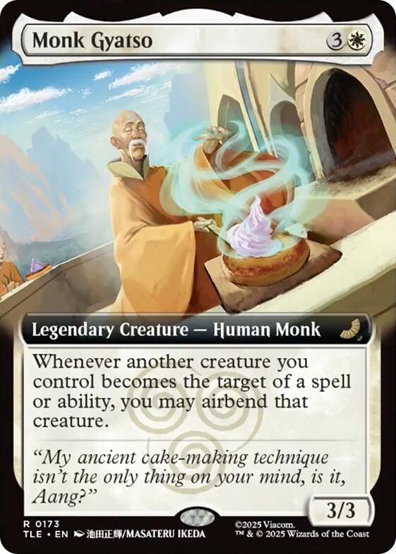Monk Gyatso (Extended Art) [Avatar: The Last Airbender: Eternal-Legal] | Card Citadel