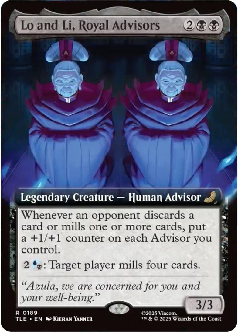 Lo and Li, Royal Advisors (Extended Art) [Avatar: The Last Airbender: Eternal-Legal] | Card Citadel