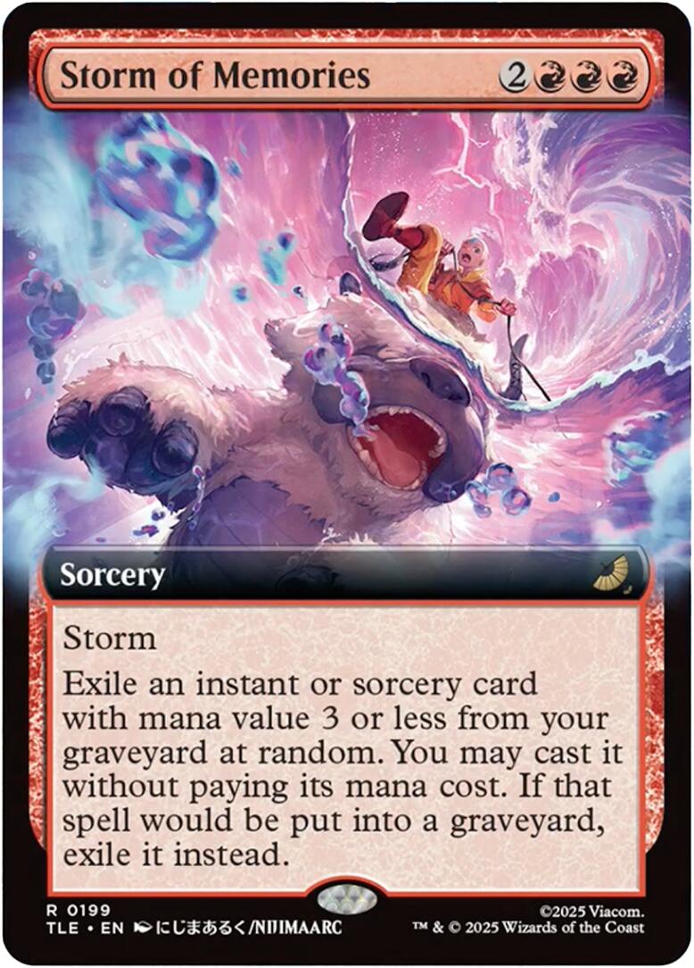 Storm of Memories (Extended Art) [Avatar: The Last Airbender: Eternal-Legal] | Card Citadel