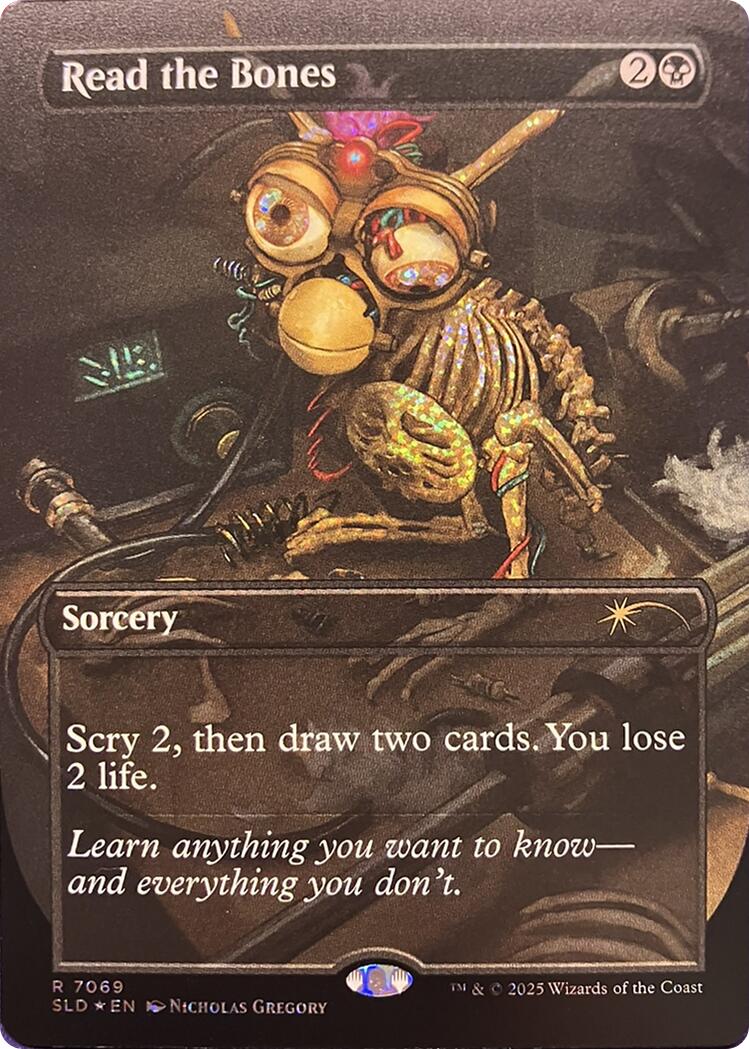 Read the Bones (Confetti Foil) [Secret Lair Drop Series] | Card Citadel