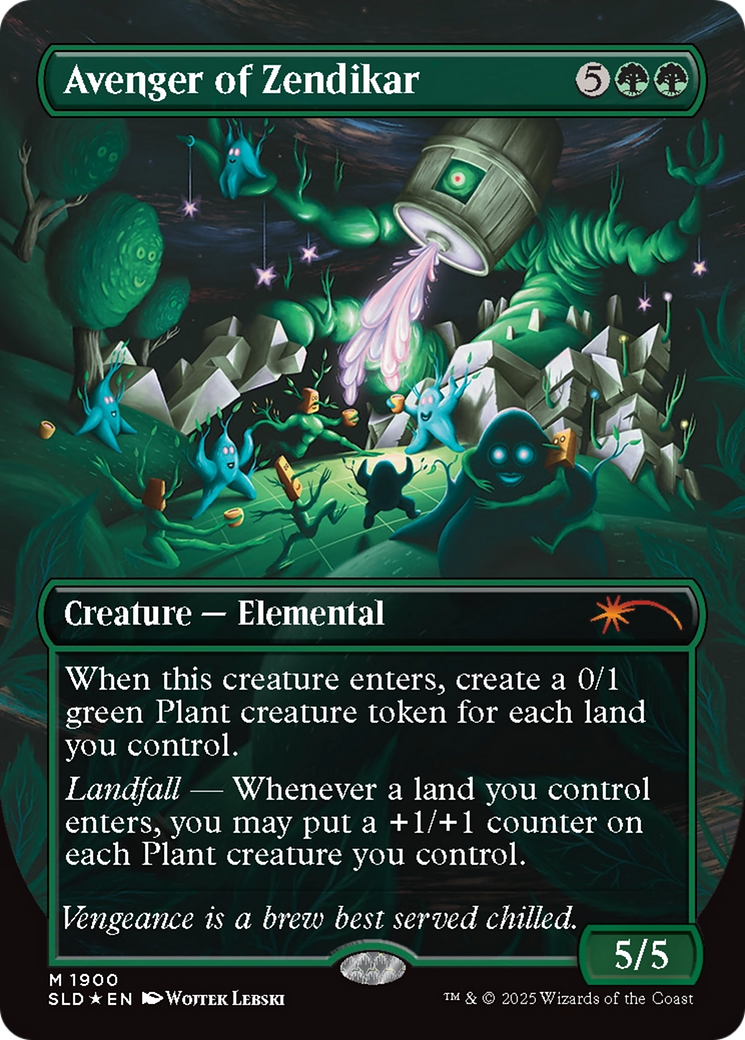 Avenger of Zendikar (Double Rainbow Foil) [Secret Lair Drop Series] | Card Citadel