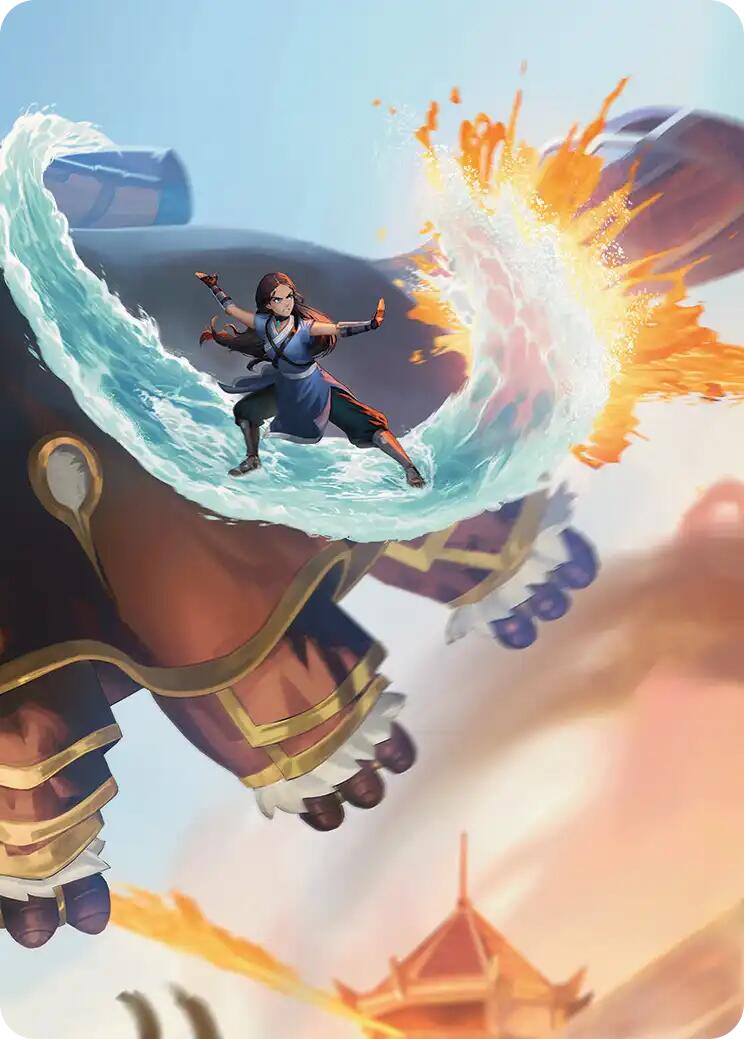 Katara's Reversal Art Card [Avatar: The Last Airbender Art Series] | Card Citadel