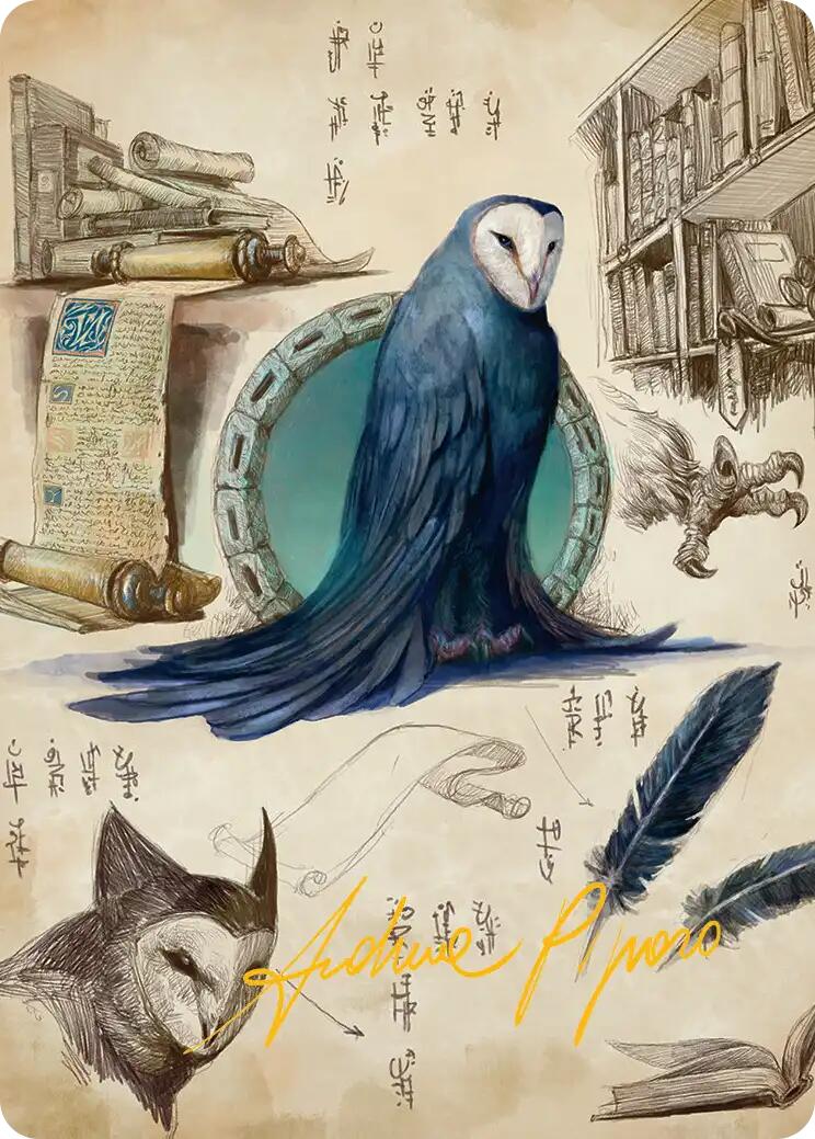 Wan Shi Tong, Librarian Art Card (Gold-Stamped Signature) [Avatar: The Last Airbender Art Series] | Card Citadel