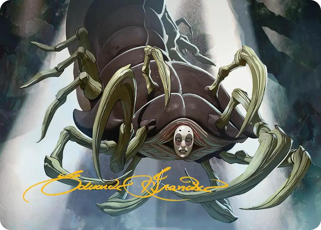 Koh, the Face Stealer Art Card (Gold-Stamped Signature) [Avatar: The Last Airbender Art Series] | Card Citadel