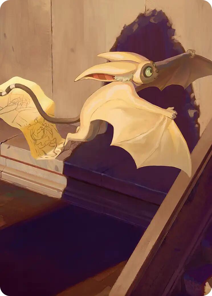 Momo's Heist Art Card [Avatar: The Last Airbender Art Series] | Card Citadel