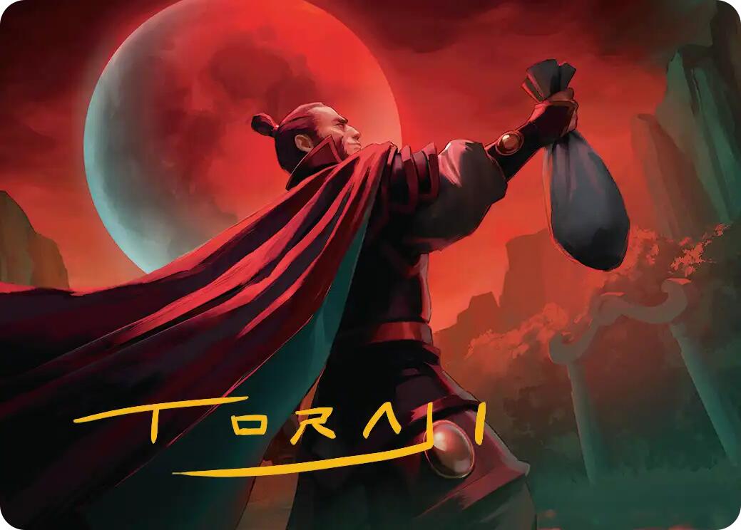 Zhao, the Moon Slayer Art Card (Gold-Stamped Signature) [Avatar: The Last Airbender Art Series] | Card Citadel