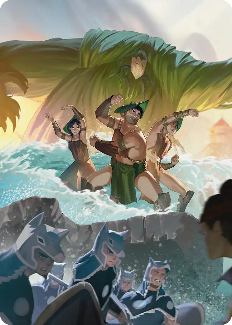 Swampbenders Art Card [Avatar: The Last Airbender Art Series] | Card Citadel