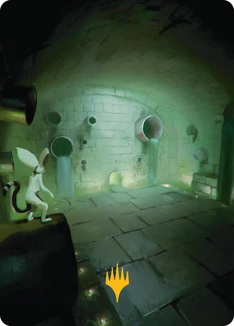 Swamp Art Card (Gold-Stamped Planeswalker Symbol) [Avatar: The Last Airbender Art Series] | Card Citadel