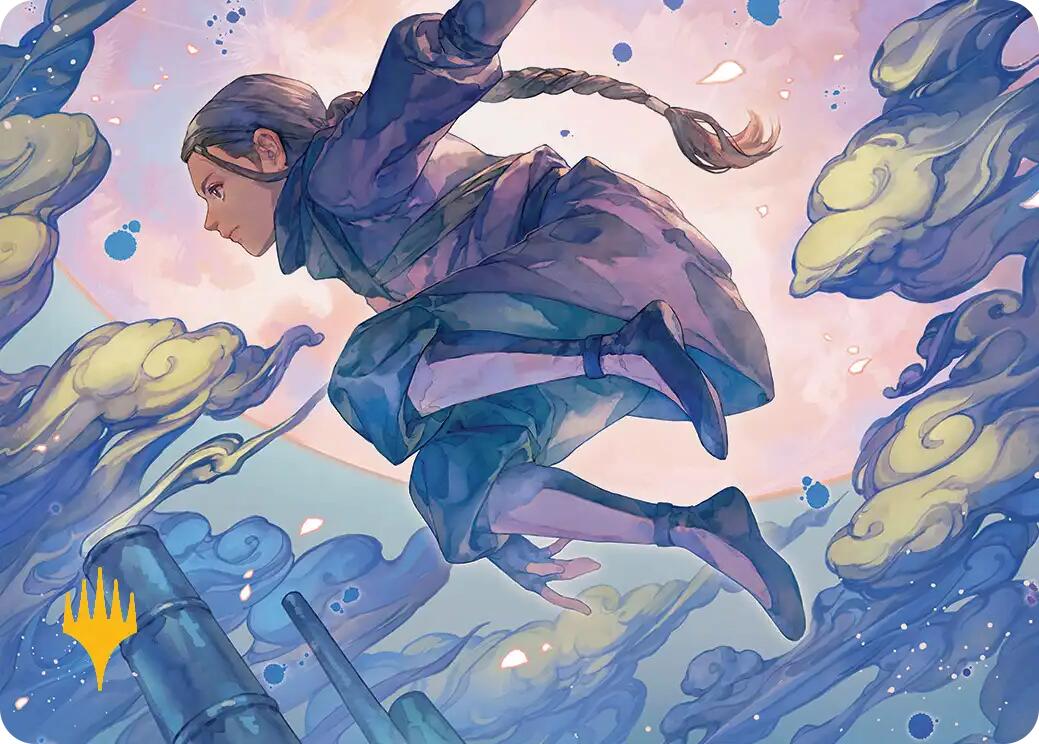 Katara, Seeking Revenge Art Card (Gold-Stamped Planeswalker Symbol) [Avatar: The Last Airbender Art Series] | Card Citadel