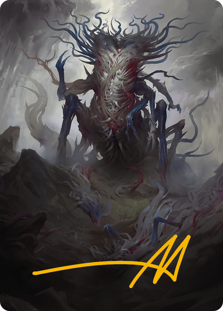Azlask, the Swelling Scourge Art Card (Gold-Stamped Signature) [Modern Horizons 3 Art Series] | Card Citadel
