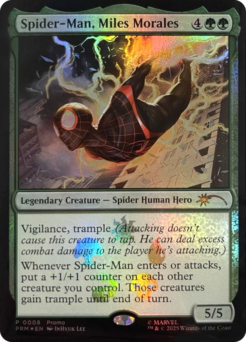 Spider-Man, Miles Morales [Marvel's Spider-Man Promos] | Card Citadel