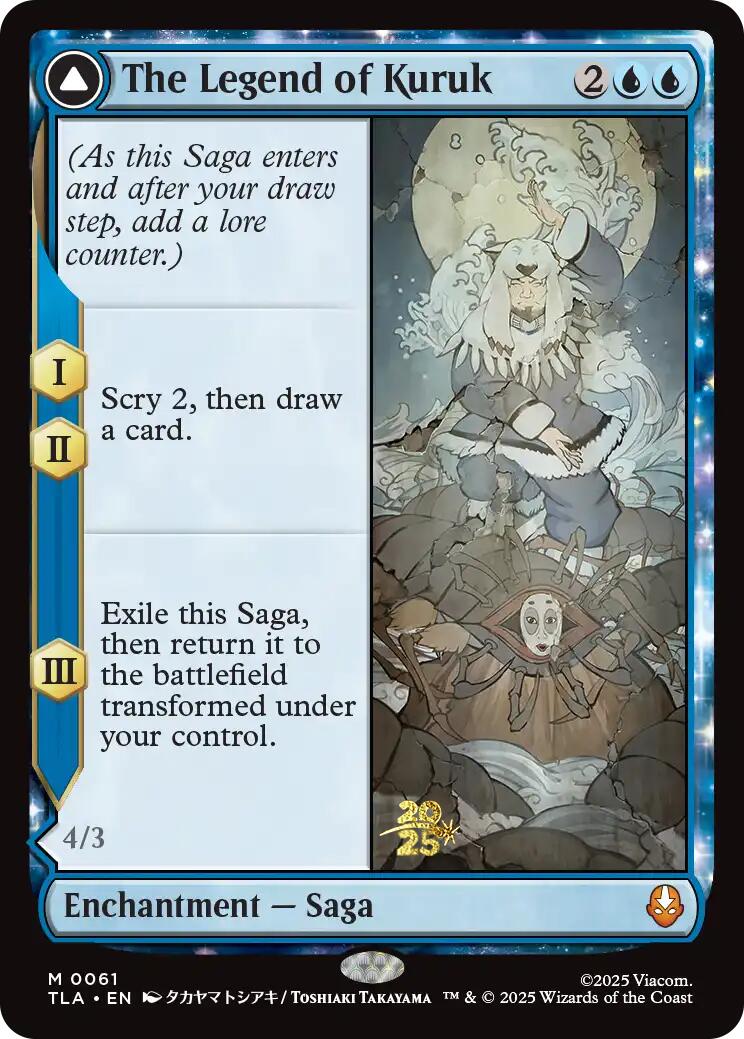 The Legend of Kuruk [Avatar: The Last Airbender Prerelease Cards] | Card Citadel