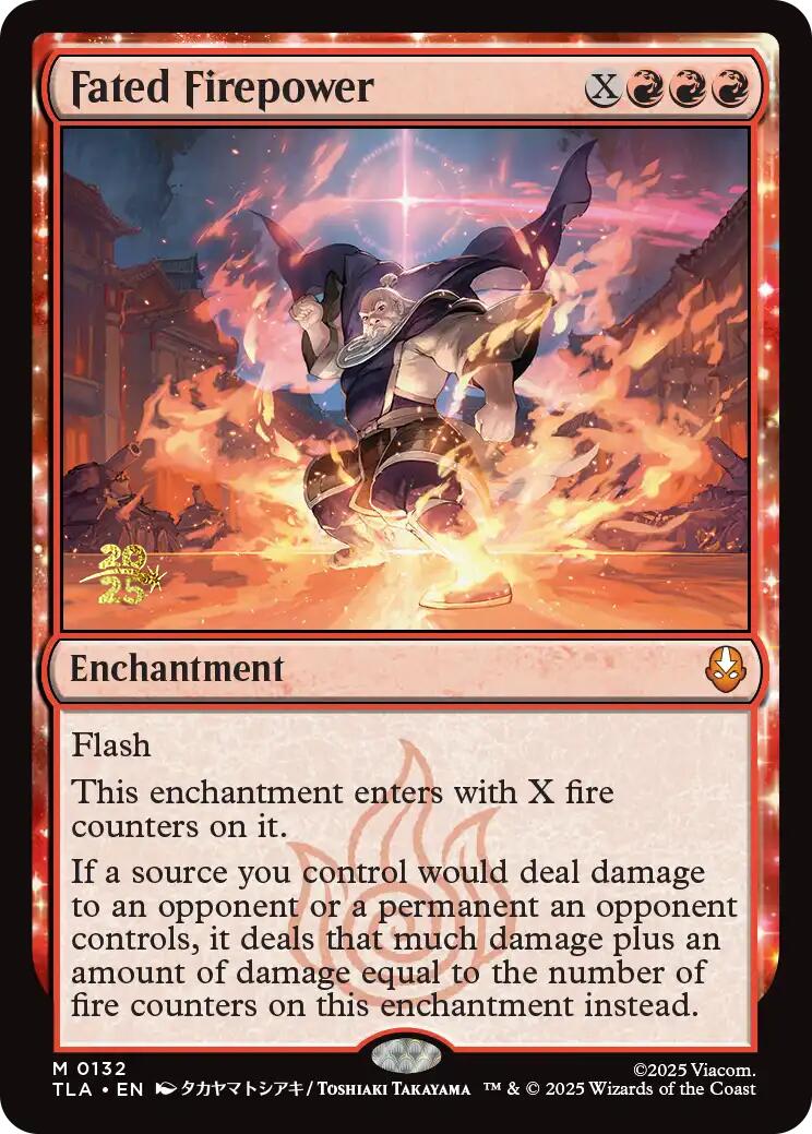 Fated Firepower [Avatar: The Last Airbender Prerelease Cards] | Card Citadel