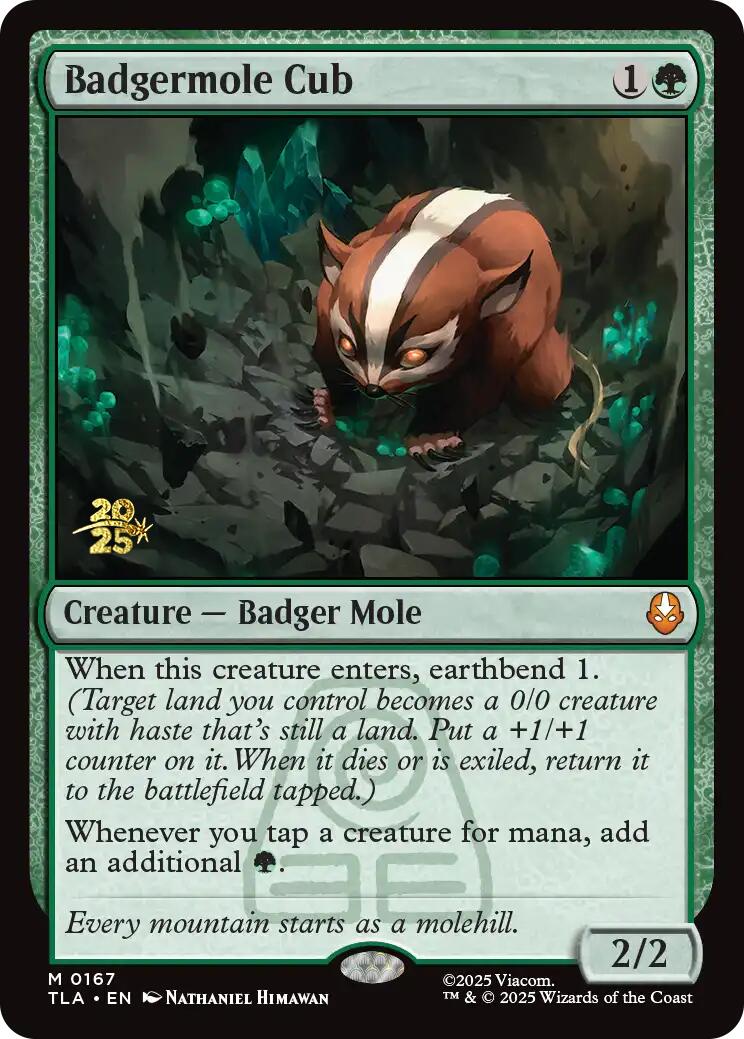 Badgermole Cub [Avatar: The Last Airbender Prerelease Cards] | Card Citadel