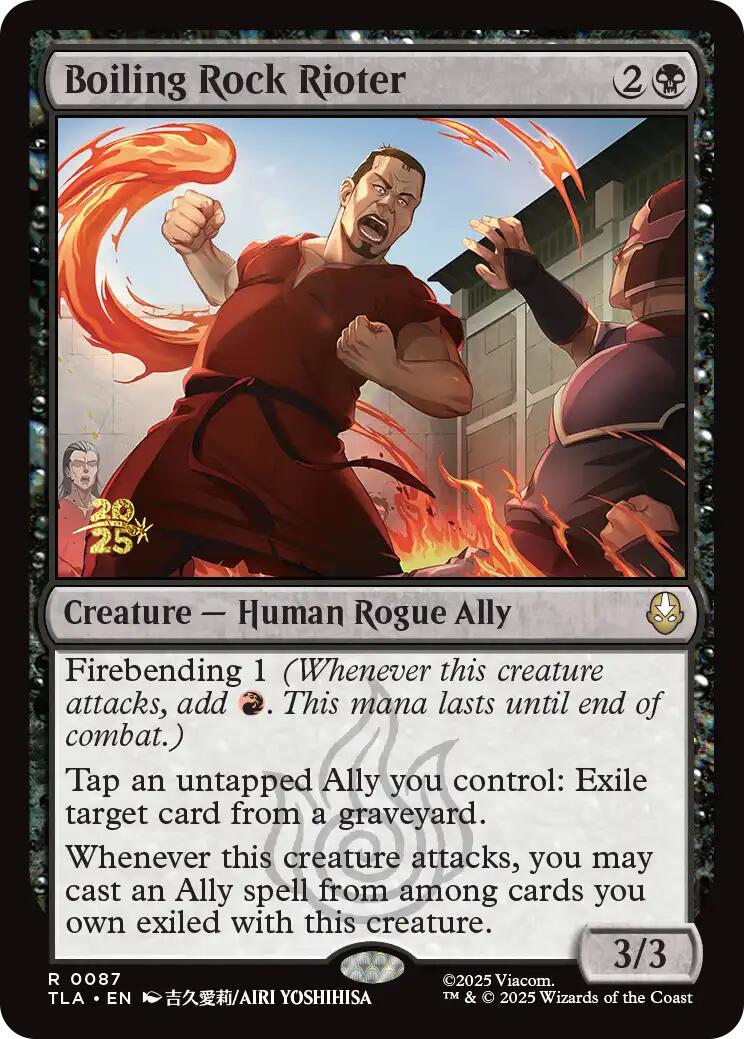Boiling Rock Rioter [Avatar: The Last Airbender Prerelease Cards] | Card Citadel