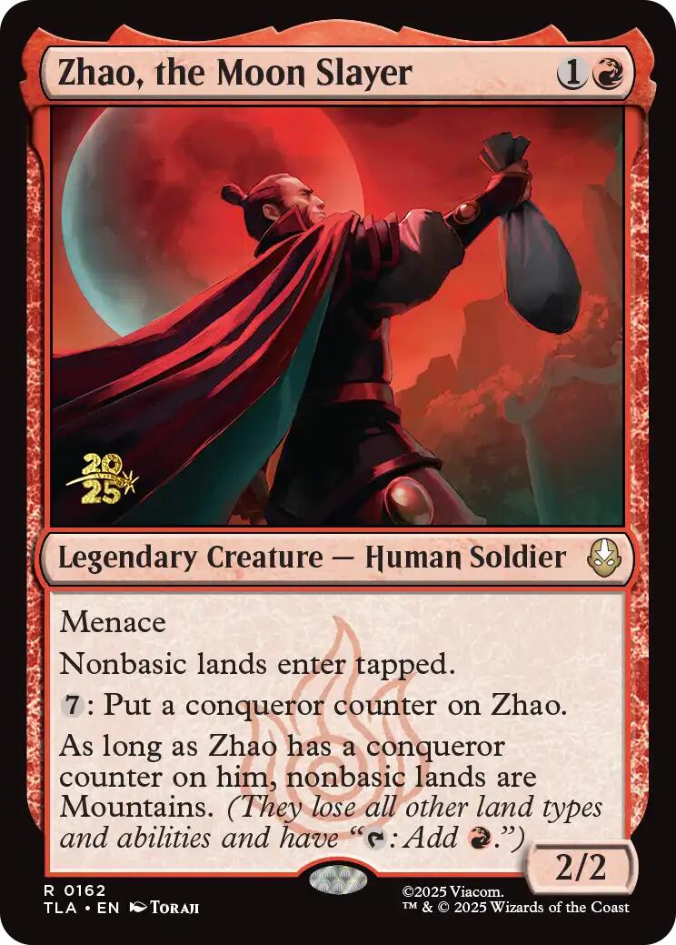 Zhao, the Moon Slayer [Avatar: The Last Airbender Prerelease Cards] | Card Citadel