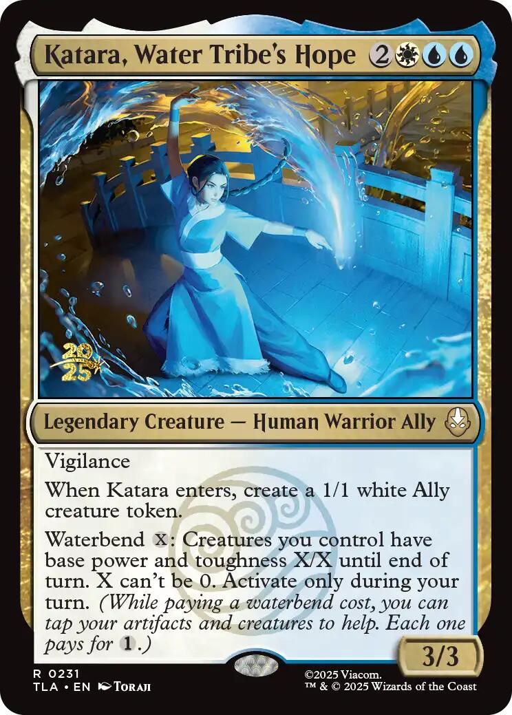 Katara, Water Tribe's Hope [Avatar: The Last Airbender Prerelease Cards] | Card Citadel