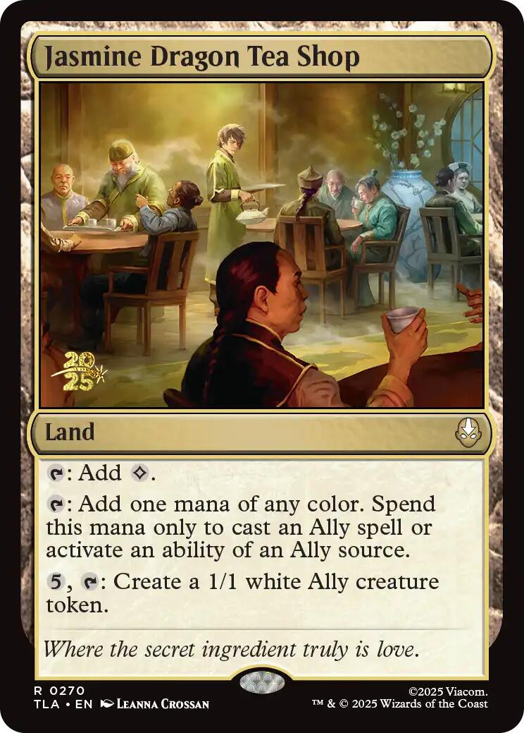 Jasmine Dragon Tea Shop [Avatar: The Last Airbender Prerelease Cards] | Card Citadel