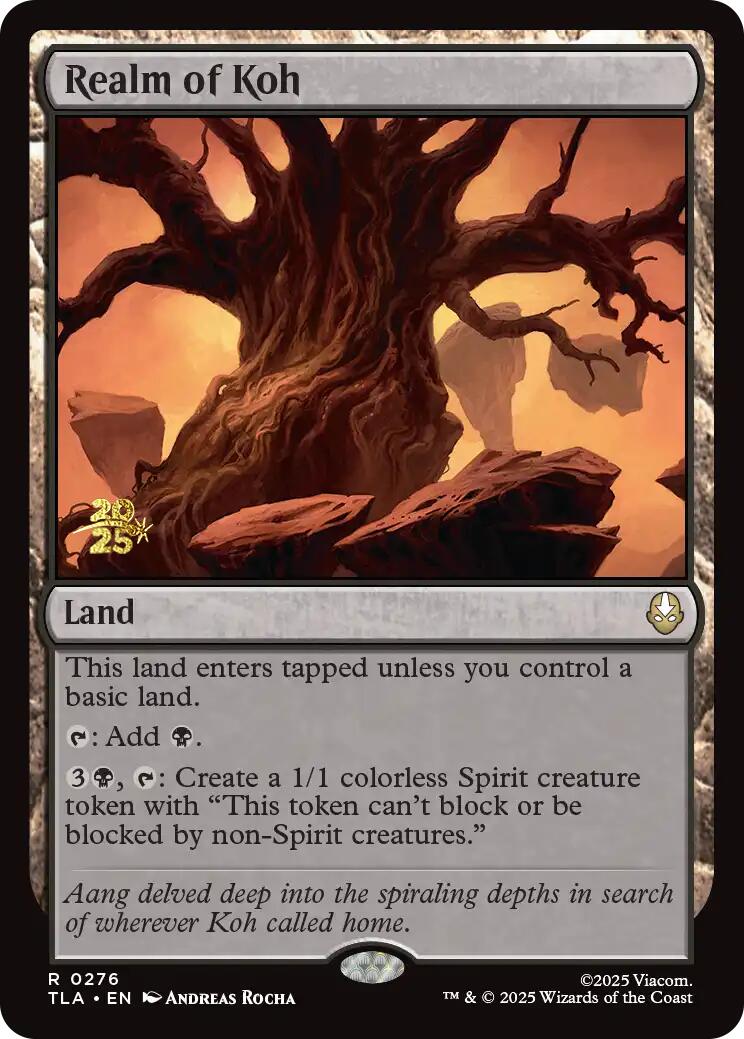 Realm of Koh [Avatar: The Last Airbender Prerelease Cards] | Card Citadel