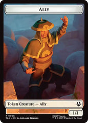 Ally (0006) // Clue (0017) Double-Sided Token [Avatar: The Last Airbender Tokens] | Card Citadel