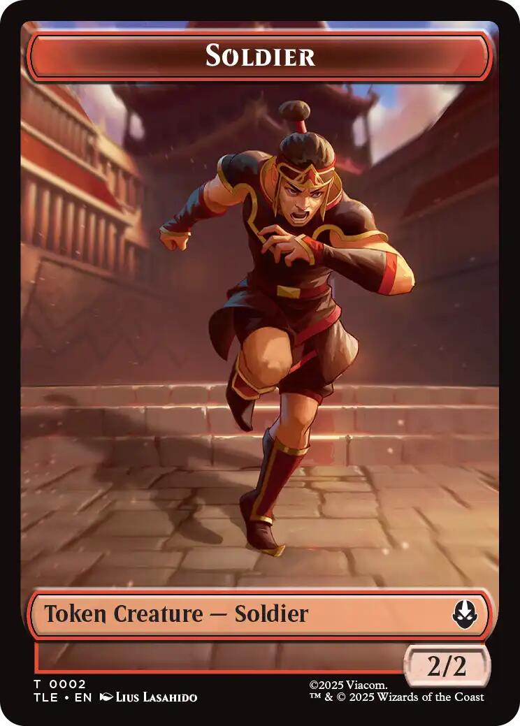 Soldier (0002) [Avatar: The Last Airbender Tokens] | Card Citadel