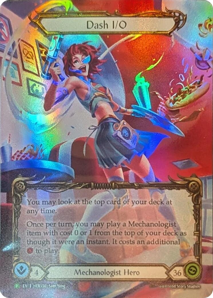 Dash I/O [HER0156] (Promo)  Rainbow Foil | Card Citadel