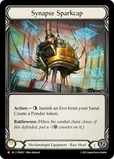 Synapse Sparkcap [PEN057] (Compendium of Rathe)  Cold Foil | Card Citadel