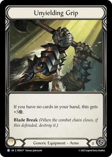 Unyielding Grip [PEN317] (Compendium of Rathe) | Card Citadel