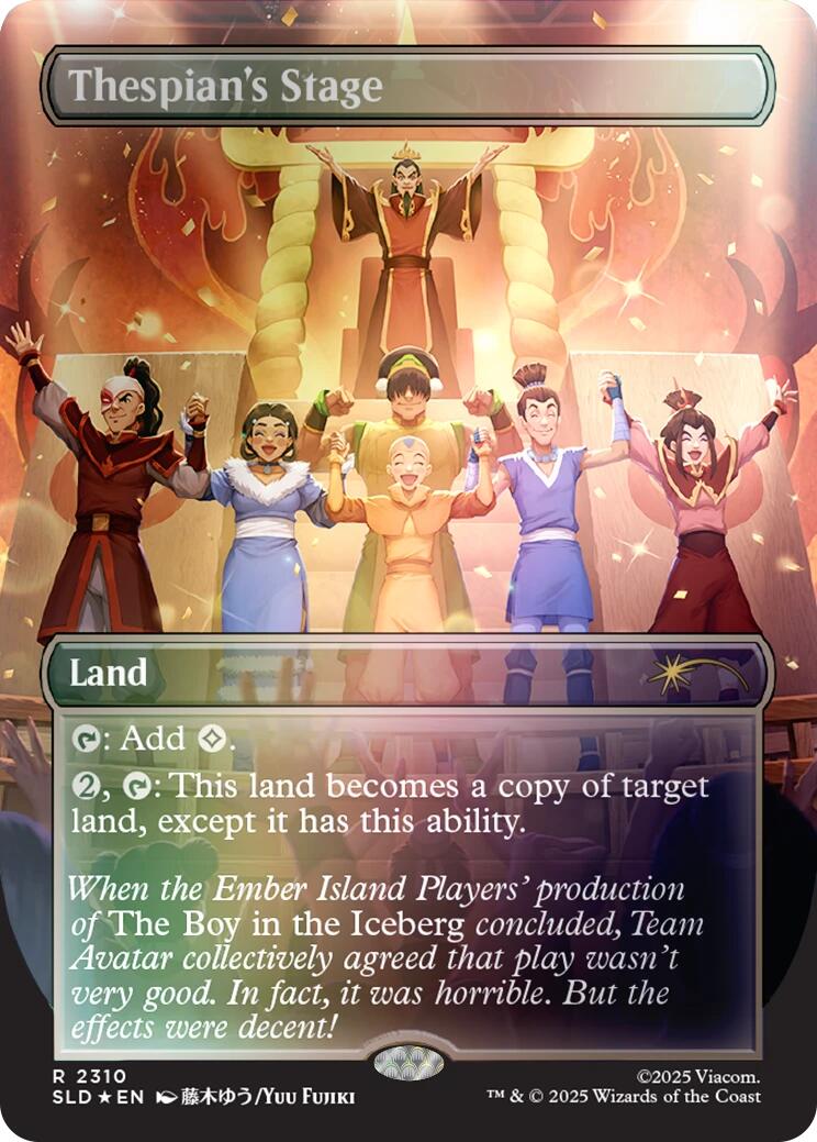 Thespian's Stage (2310) (Rainbow Foil) [Secret Lair Drop Series] | Card Citadel