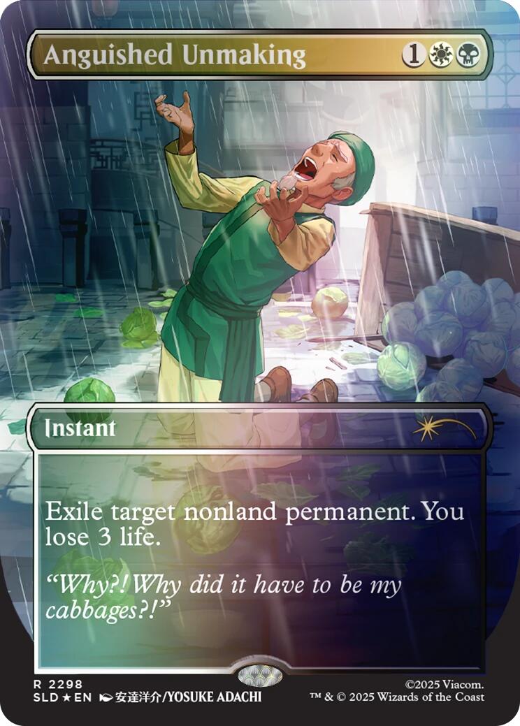 Anguished Unmaking (2298) (Rainbow Foil) [Secret Lair Drop Series] | Card Citadel