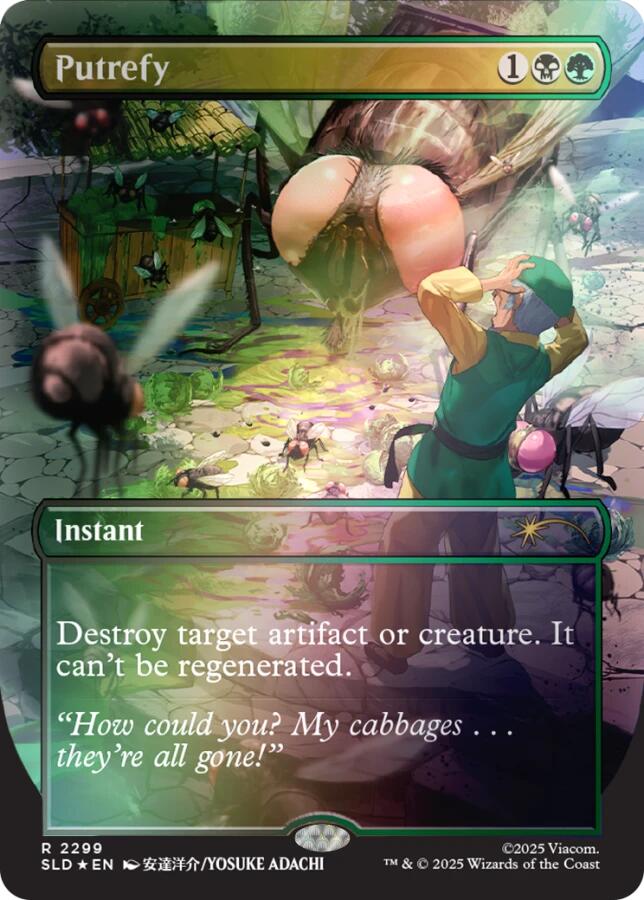Putrefy (Rainbow Foil) [Secret Lair Drop Series] | Card Citadel