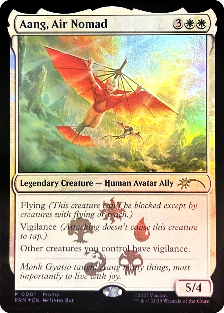 Aang, Air Nomad [Media Promos] | Card Citadel