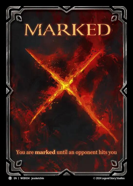 Marked [WOD034] (The Hunted Arakni, Web of Deceit Blitz Deck) | Card Citadel