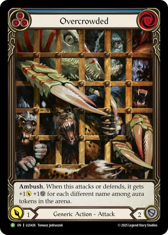 Overcrowded [LGS426] (Promo)  Cold Foil | Card Citadel