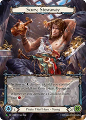Scurv, Stowaway [HER143] (Promo)  Cold Foil | Card Citadel