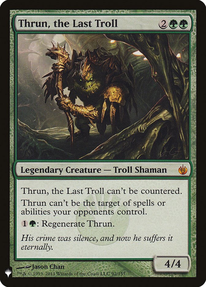 Thrun, the Last Troll [Mystery Booster] | Card Citadel